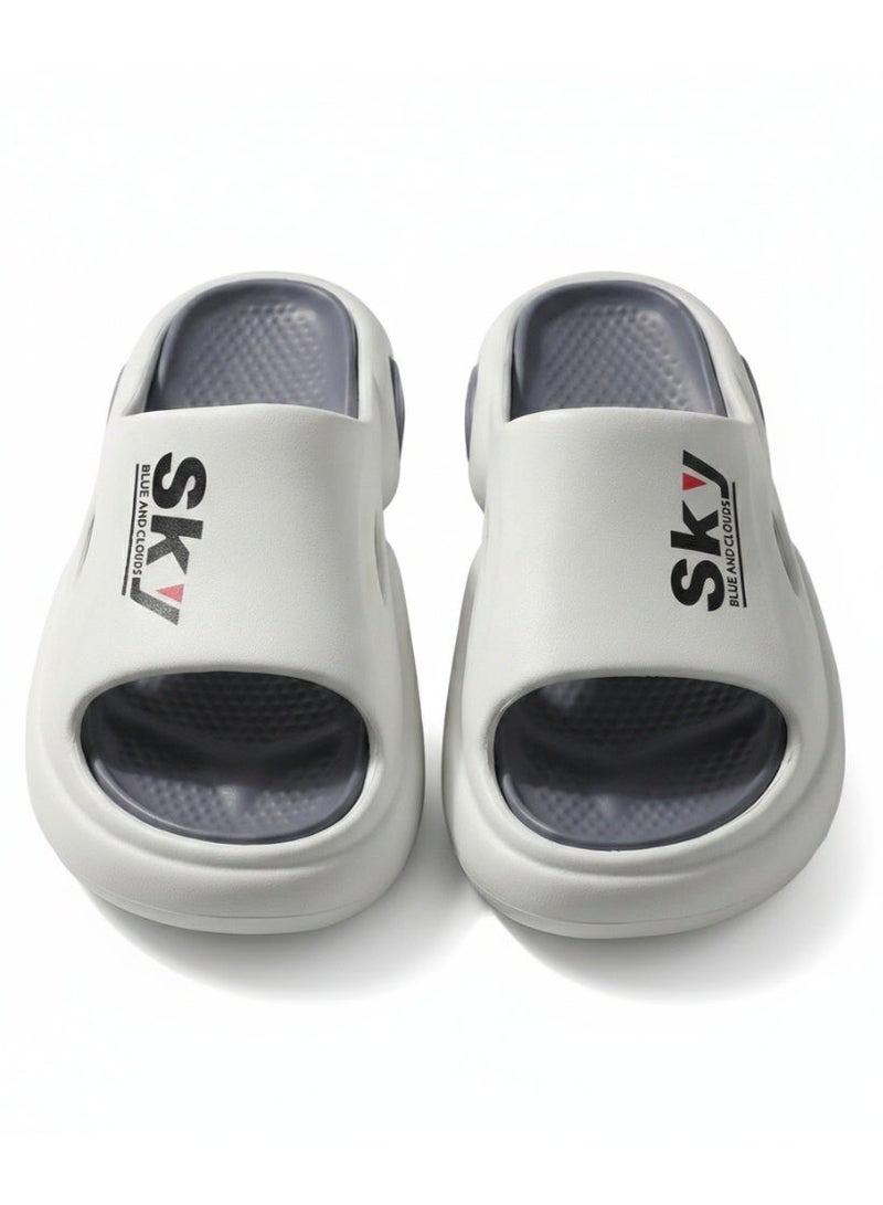 Sky's trendy slippers with thick, non-slip soles - Image 1
